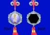 Wholesale Doubleside lcd flashing Chinese knot car interior products