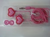Wholesale Best Gift!Sweat heart shape Cute Earphone Series