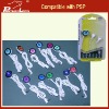 Wholesale Earphone with remote control for psp video game accessory