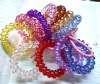 telephone wire hair holder or bracelet/hair accessory