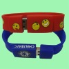 silicone bracelet USB flash