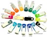 promotional swivel metal usb flash drive