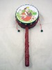 Wholesale toy rattle drum, tambourine, chinese rattle drum