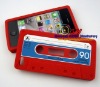 Wholesale Cassette tape design silicone skin case for iphone4g