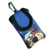 Wholesale neoprene phone bag with hook wallet