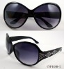 Wholesale 2011 new fashion rhinestone sunglasses