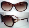 Wholesale Hot Sell plastic sunglasses diamonded with UV400 lens