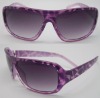 Wholesale 2011 newest designer plastic sunglass D12111044