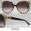 Wholesale fashion leisure plastic sunglass