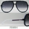 Wholesale 2011 fashion leisure plastic sunglass