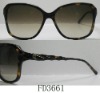 Wholesale fashion leisure plastic sunglass