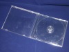 Wholesale transparent glass cd case(for one disk)