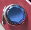 cosmetic mirror with crystal