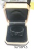 Fashion Black Square Cardboard Paper Jewelry Gift Box(DSCO116405.83)