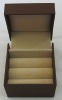 Leatherette Jewelry box for storage of ring or earing