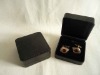 leather cufflink box