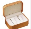 Wholesale black leather watch box/watch case