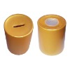 Wholesale Promotional Golden Saving Box (Surface: Coated/8.2*9cm)