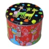 Coin tin with lock
