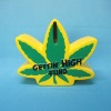 Wholesale M6030 fun funds ceramic coin box maple leaf shape
