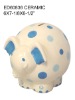 Wholesale ceramic money pot piggy bank