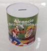 Wholesale metal round coin bank