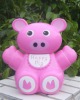 Wholesale BEAR SHAPE MONEY POT 4ASST.