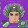 Wholesale disposable nonwoven bouffant cap(non-woven bouffant cap)