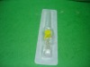 Wholesale I.V.CANNULA TUBING WITH INJECTION &FEP CATHETER 24G 0.7x19mm