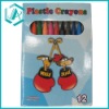 Wholesale 12 colors beautiful drawing crayon