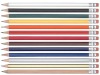 Wholesale nature color wooden pencil