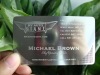 Etched Stainless Steel Card