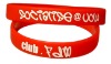 Wholesale Silkscreen Silicone Bracelet