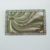 silver business card