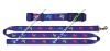 purple color silkscreen printing dog belts