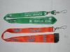 silkscreen imprinted lanyard with hook