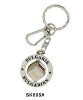 Wholesale dice metal key ring