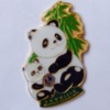 Wholesale Panda featured pin badge
