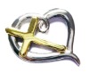 Wholesale heart cross pin