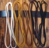 Real leather shoelaces