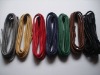 colorful waxed shoelace