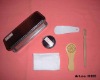 Wholesale 5pcs Shoe Shine Kit with aluminum case