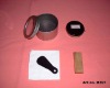 Wholesale 3 pcs shoe shine kit with aluminum case