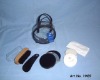 Wholesale 5 pcs shoe shine kit with pvc pouch