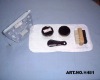 Wholesale 4pcs shoe shine set with PVC bag
