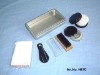 Wholesale 7 pcs shoe shine set with aluminum case