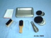 Wholesale 5 pcs shoe shine set with aluminum case