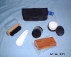 shoe polish set with black case
