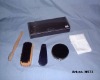 Wholesale 5 pcs shoe care kit with pvc pouch