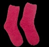 Wholesale Winter microfiber fuzzy socks T003